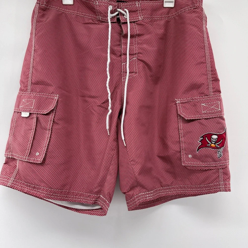 NFL Tampa Bay‎ Buccaneers Mens XL Swim Trunks Shorts Pockets